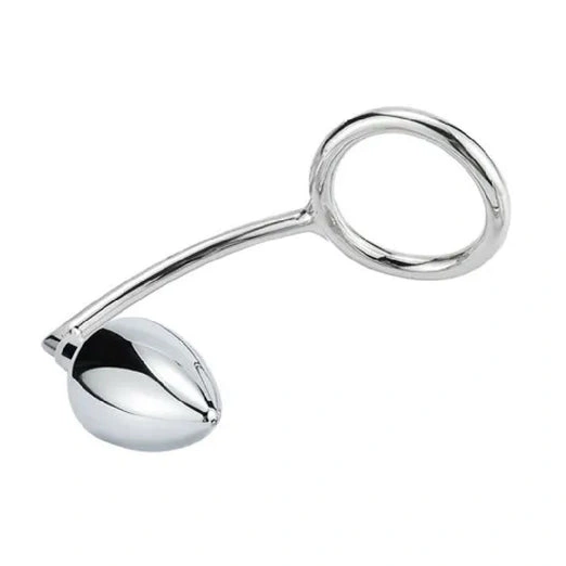 Cock Stainless Ring 4663 with Hook Steel Set DiscreetChoice Anal 0721